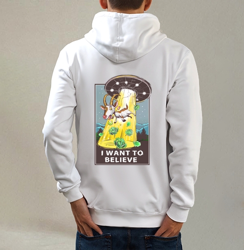Фотография футболки I want to believe