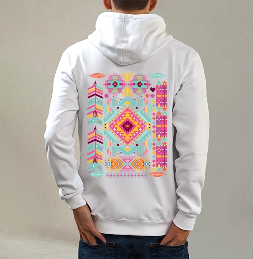 Фотография футболки Trendy tribal ornament