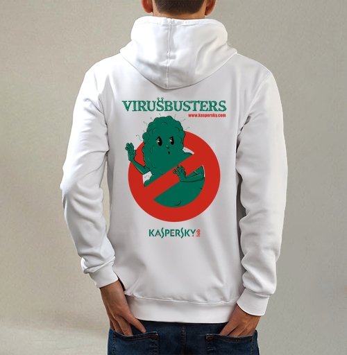 Фотография футболки virusbusters / Охотники за вирусами