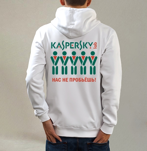 Фотография футболки Символ защиты Kaspersky Lab – плакат единства и силы