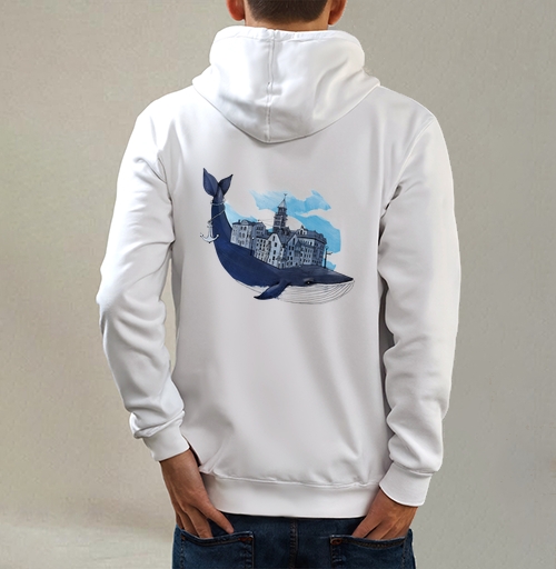 Фотография футболки Whale city