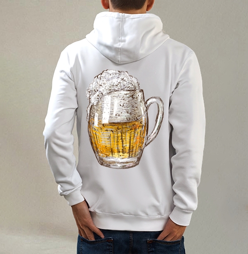 Фотография футболки Янтарная кружка пива Beer Time