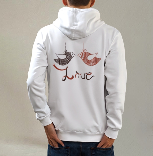 Фотография футболки Love birds / Неразлучники