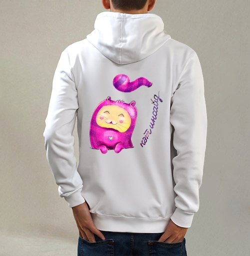 Фотография футболки Мягкая игрушка Котик в ярком костюме