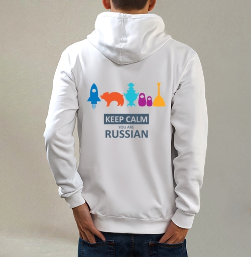 Фотография футболки Минималистичный постер Keep Calm You Are Russian
