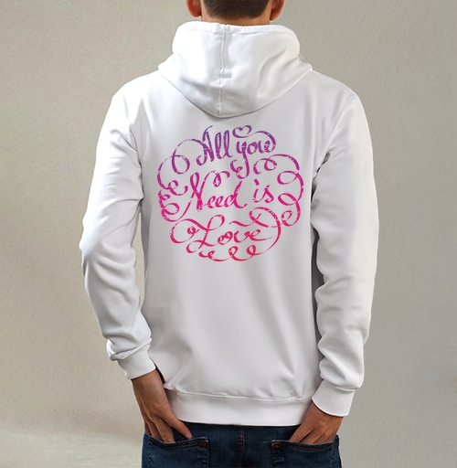 Фотография футболки Все, что тебе нужно - это любовь