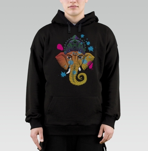 Фотография футболки Самоделка ganesha_color.png