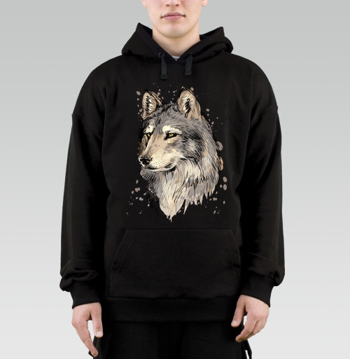 Фотография футболки Волк - Принтериум