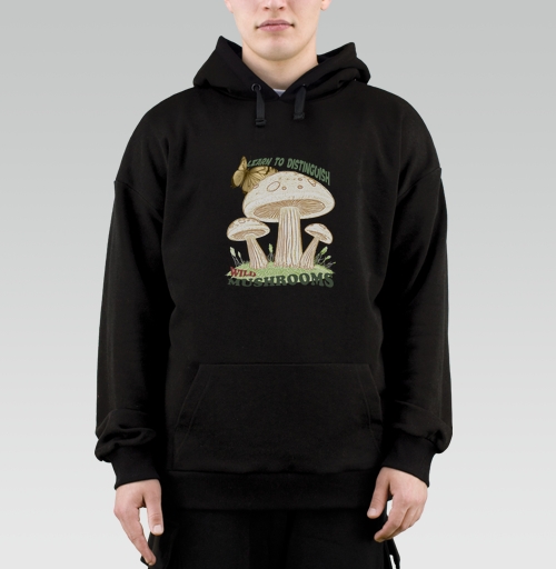 Фотография футболки Учись отличать дикие грибы Learn To Distinguish Wild Mushrooms