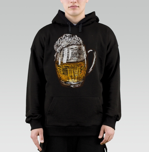 Фотография футболки Янтарная кружка пива Beer Time