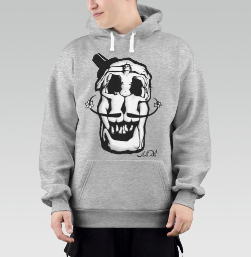 Фотография футболки Dali Skull