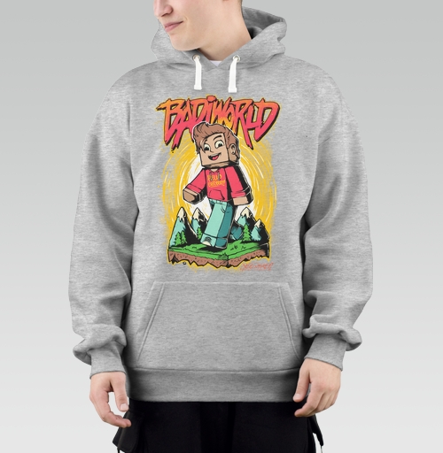 Фотография футболки Бади движется вперед