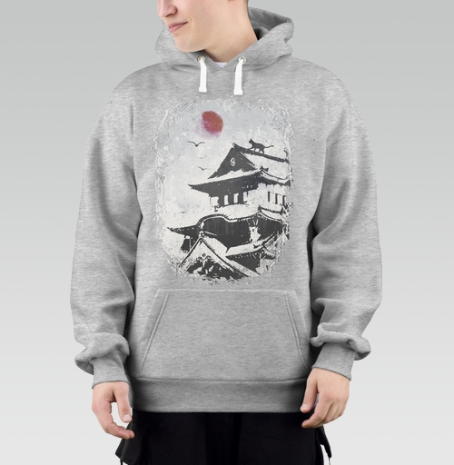 Фотография футболки Кошка и Замок