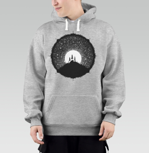 Фотография футболки Горы и Линии Номер Восемь