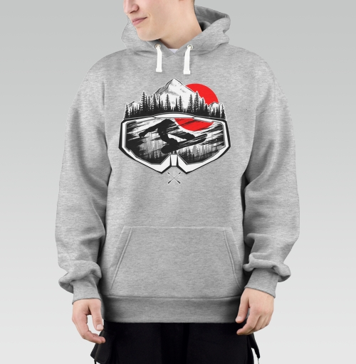 Фотография футболки Зима, Снег и Сноуборд Номер Десять