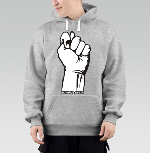 Фотография футболки Raised Fist / Поднятый кулак символ сопротивления и вертикаль власти плакат