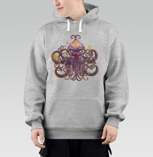 Фотография футболки Surreal Octopus / Сюрреалистичный осьминог дружелюбного хаоса трикстер