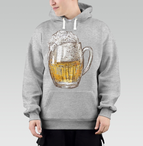 Фотография футболки Янтарная кружка пива Beer Time