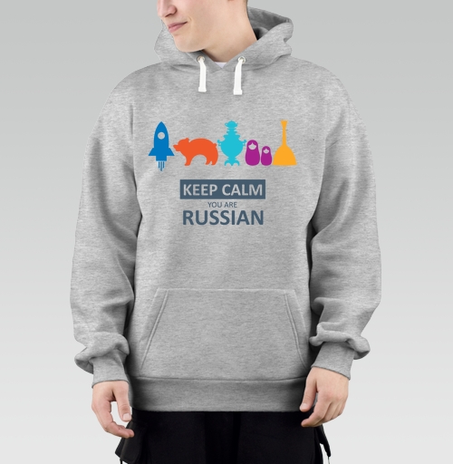 Фотография футболки Минималистичный постер Keep Calm You Are Russian