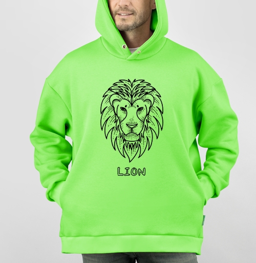 Фотография футболки Зодиакальный лев