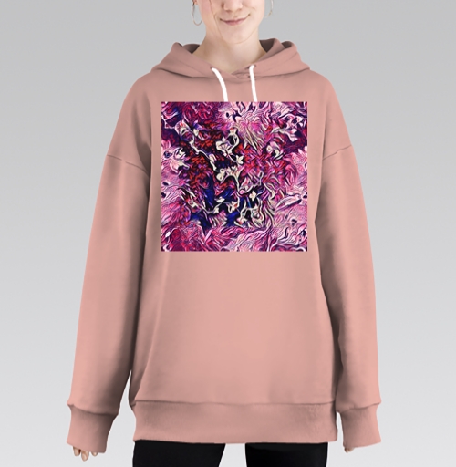 Фотография футболки Малиновый сорбет, цвет тренд года, абстрактное искусство, малиновый ,р