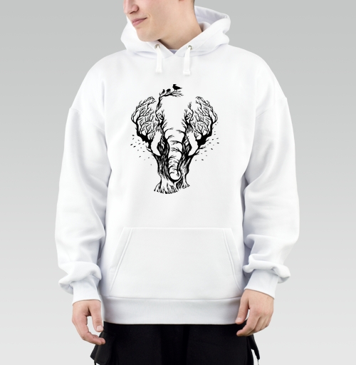 Фотография футболки Деревья в форме слона