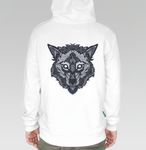 Фотография футболки Оскалившийся волк