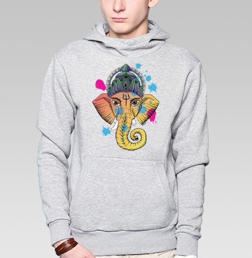 Фотография футболки Самоделка ganesha_color.png