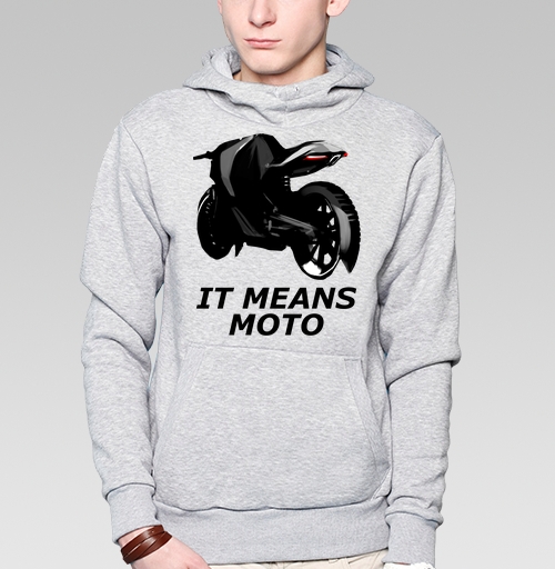 Фотография футболки IT MEANS MOTO / ОЗНАЧАЕТ МОТО