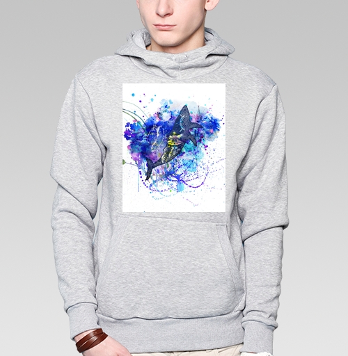 Фотография футболки Кит и маяк
