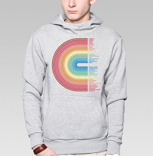 Фотография футболки Rainbow Gradient Colors – Радужный Градиент Цветов