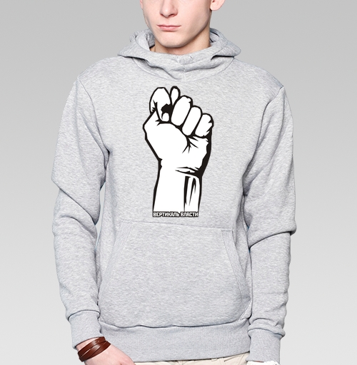 Фотография футболки Raised Fist / Поднятый кулак символ сопротивления и вертикаль власти плакат