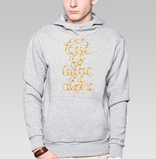 Фотография футболки Gold ribbon lettering / Люби или уходи saying Love me or leave me alone