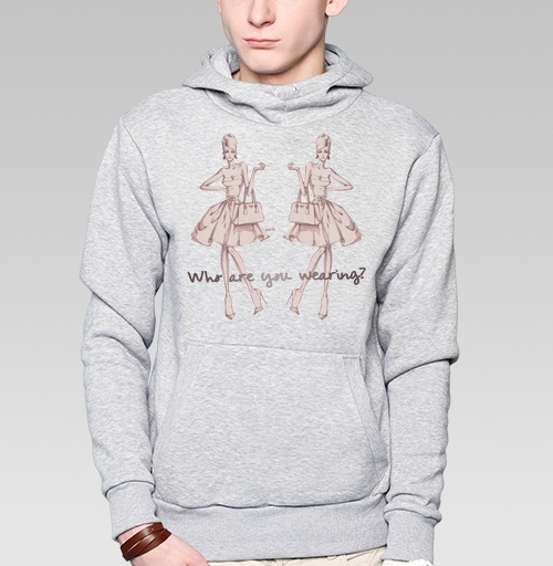 Фотография футболки Who are you wearing? / Кто на тебе?