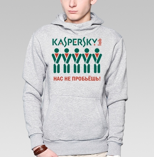 Фотография футболки Символ защиты Kaspersky Lab – плакат единства и силы