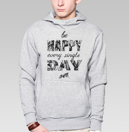 Фотография футболки Be happy every single day / Счастье каждый день
