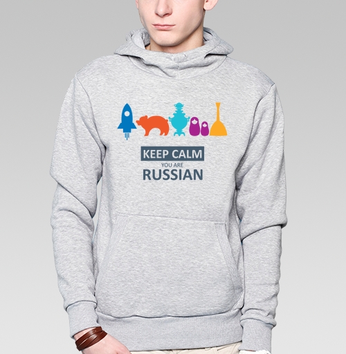 Фотография футболки Минималистичный постер Keep Calm You Are Russian