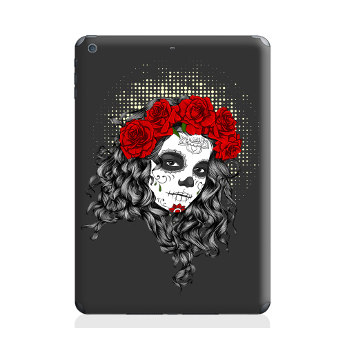 Наклейка на iPad Air Dia de los Muertos - купить в интернет-магазине Мэриджейн в Москве и СПБ